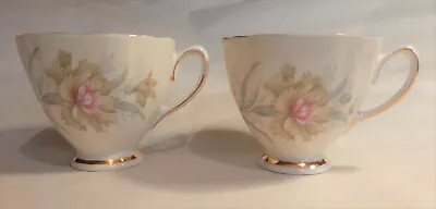 Buy 2 X Colclough Ridgway Teacups Pattern 8100 • 15£