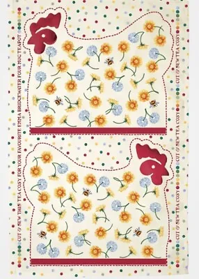 Buy Emma Bridgewater Tea Towel DANDELION HEN Cut & Sew Tea Cosy  100% Cotton Fabric • 10£