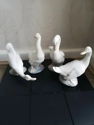Buy Lladro By Nao Goose Ducks Swans Selection 4 Different Geese Spain Figurines Rare • 22.99£
