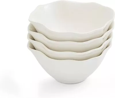 Buy Set Of 4 Portmeirion Sophie Conran Floret Cream All Purpose Bowl  - CPKA79327-XF • 39.95£