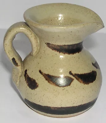 Buy Studio Pottery - Abaty Wales - Stoneware Jug - 5.5cm High - Very Attractive. • 15£