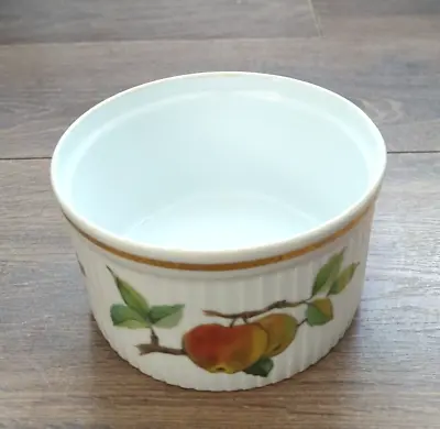 Buy Vintage 1960s Royal Worcester Oven To Tableware Soufflé Dish Fruits Evesham VGC • 11.99£