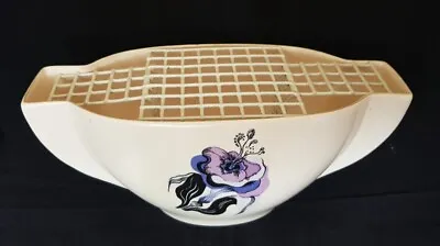 Buy Beautiful Vintage Porcelain Rose Bowl By New Devon Pottery • 15.99£