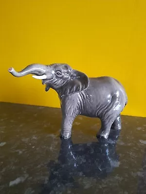 Buy Beswick Large Grey Elephant Figurine Statue • 22£