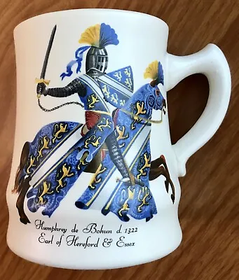 Buy Axe Vale Pottery Mug Tankard England Humphrey De Bohun Earl Of Hereford & Essex • 14.23£