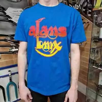 Buy Alans BMX Yes T-shirt Royal Stella / Stanley S - XXL • 19.99£