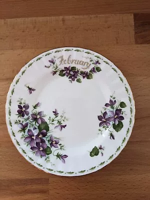 Buy Royal Albert Flower Of The Month - February - Cake Plate • 10£