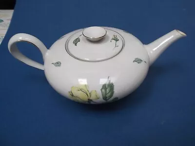 Buy KPM Krister Germany Large Teapot Rose Teapot Super Stylish Made Between 1950-60 • 30£