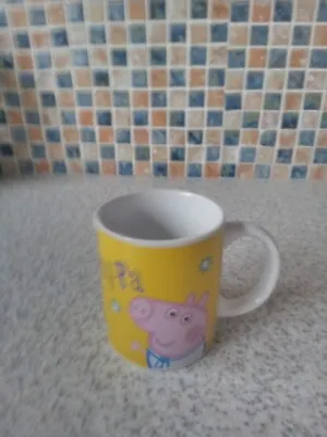 Buy PEPPA PIG GEORGE Childrens Coffee Cup Mug Kinnerton 2003 7CM DIAM X 8CM HIGH • 3.99£