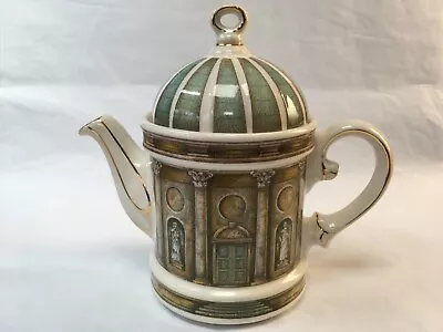Buy The National Trust Pottery Temple Of Apollo Print Tea Pot • 28£