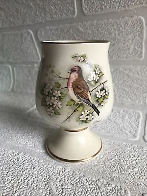 Buy Prinknash Pottery England Linnet Pretty Ceramic Goblet Pot • 10£