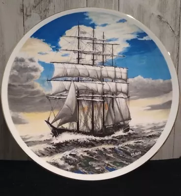 Buy Royal Kendal Fine Bone English China 10.5  Sailboat Collector Plate Nautical  • 17.29£