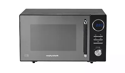Buy Morphy Richards 800W Standard Microwave - 23 Litres Black Am823a2ap Used • 74.99£