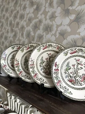 Buy Johnson Brothers Indian Tree Bread/Side Plates 17.3 Cm Vintage X4 • 10£