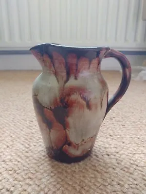 Buy Vintage Welsh Studio Ewenny Pottery Brown Glazed Traditional Milk Jug • 9£