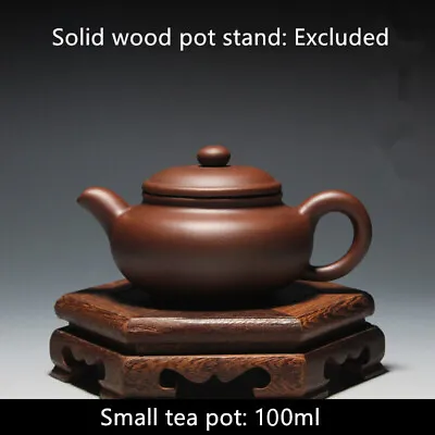 Buy Chinese Yixing Zisha Kung Fu Tea Set Xi Shi Teapot Mini 100Ml Antique Pot Of Tea • 18.73£
