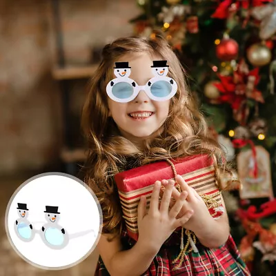 Buy  Christmas Snowman Glasses Frame Festival Eyeglasses For Prom • 7.58£