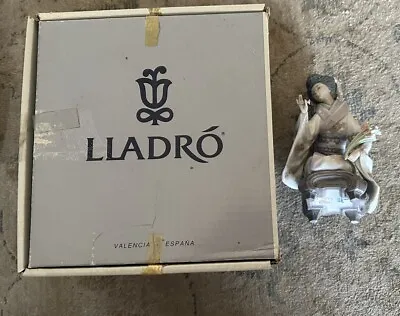 Buy Lladro #01450 Figurine Geisha Girl Figurine  KIYOKO  RETIRED! Original Box! • 168.20£