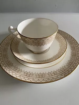 Buy Collectible Crown Staffordshire Fine Bone China 1801 Tea Cup Saucer Plate 3 Pc • 48.02£
