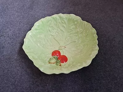Buy Vintage Carlton Ware Salad Bowl Lettuce Leaf And Tomato Design 1950's Green Dish • 23.49£