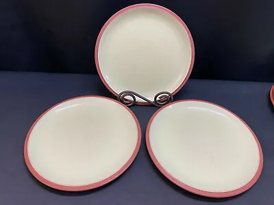 Buy Denby  JUICE  England ~ Apple Green & Brown ~ Set Of 3 ~ Lunch Plates ~ 9  • 22.70£