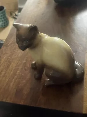 Buy Small Sylvac Siamese Cat - Vintage • 0.99£