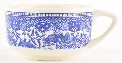 Buy Royal China USA Willow Ware Blue Pattern Flat Cup Ironstone Tableware Dinnerware • 5.74£