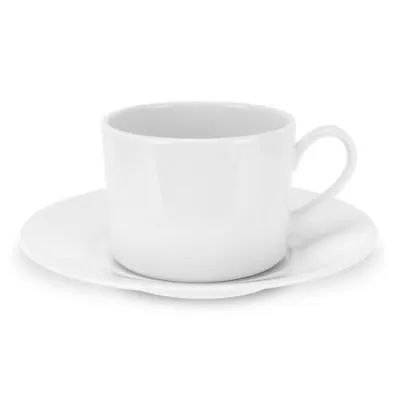 Buy Royal Worcester Classic White Tea Cup & Round Saucer • 6.95£