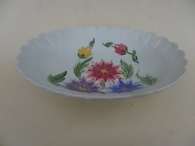 Buy Radford England Handpainted Footed Pottery Oval Dish. • 24.99£