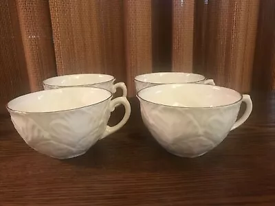 Buy COALPORT Countryware BROOKSIDE White Gold Trim - Lot Of 4 CUPS  • 18.96£