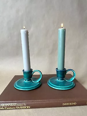 Buy A Pair Of St. Michael’s Pottery Candle Holders • 25£