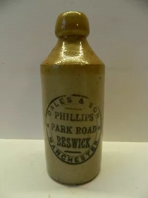 Buy Vintage Dales & Son Phillips Park Road Beswick Manchester Stoneware Bottle 7  • 9.50£