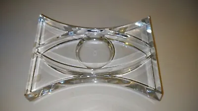 Buy Lead Crystal Cut Glass Czech Republic Tea Light Holder • 9.99£