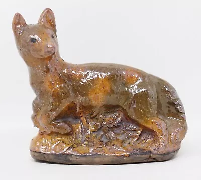 Buy Mary Spellmire Shooner American Redware Pottery Fox Figurine • 96.04£