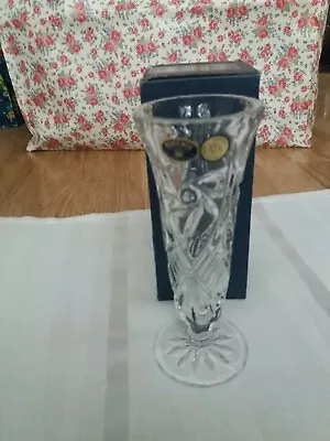 Buy Bohemia Florereo Cut Glass Vase. Czech Republic 7  • 4£