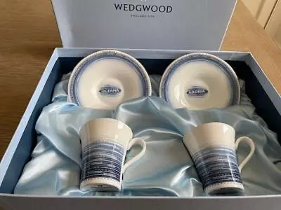 Buy P&o Adonia & Oceana Boxed Wedgewood Espresso Set • 19.95£