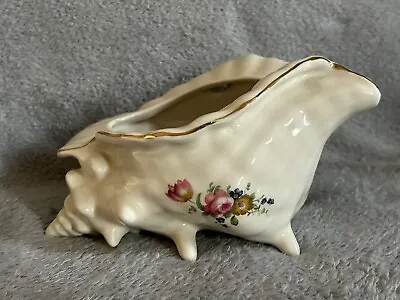 Buy Ceramic Conch Shell - Planter - Vase - Decorated - Maryleigh - Staffordshire - • 12.99£