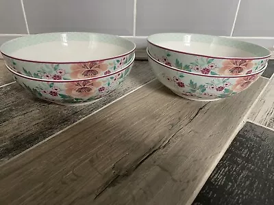 Buy 4x Marks And Spencer M&s Geisha 6.5  Cereal Soup Dessert Bowl Bowls Exce'lt Cond • 29.99£