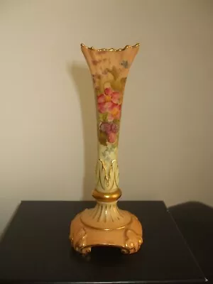 Buy Antique Royal Worcester Blush Ivory  Vase • 30£