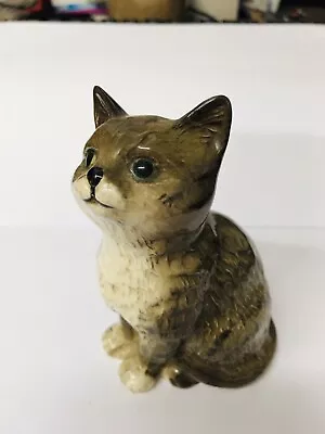 Buy Beswick TABBY CAT/KITTEN  Figurine 10 Cm Height, Grey/brown, Porcelain • 12.74£