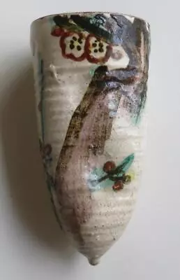Buy Antique Signed Ogata Kenzan School Wall Pocket Flower Vase • 158.86£