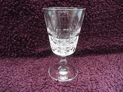 Buy Royal Brierley Crystal Cut Glass Bruce Pattern Sherry Glass, Excellent Condition • 4.99£