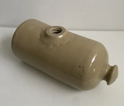 Buy Vintage Retro Stoneware Hot Water Bottle Langley Ware Lovetts, No Stopper • 5£