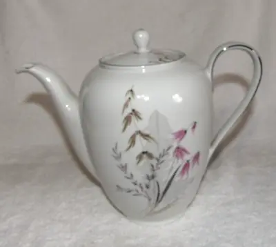 Buy Royal Duchess Mountain Bell Fine China Bavaria Germany Coffee Teapot Vintage • 37.86£