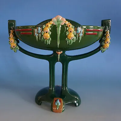 Buy Eichwald Majolica Art Nouveau Table Attachment Gardeners Ceramic B. Bloch (F023-145) • 559.82£
