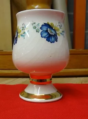 Buy Prinknash Pottery Ceramic Goblet With Floral Pattern • 2£