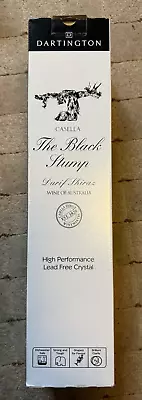Buy The Black Stump Dartington Crystal Two Wine Glasses Casella Wine Of Australia • 12£