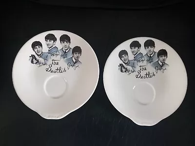 Buy TWO VINTAGE 1960s BEATLES PLATES /SAUCERS  • 19.99£