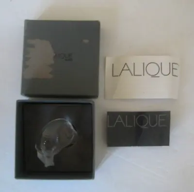 Buy Lalique Crystal Opalescent Snail In Shell Paperweight With Box/Papers MINT • 95.31£