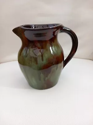 Buy Ewenny Pottery Wales Small Jug. Green/brown, 11.5cm High. Excellent Condition • 9.50£